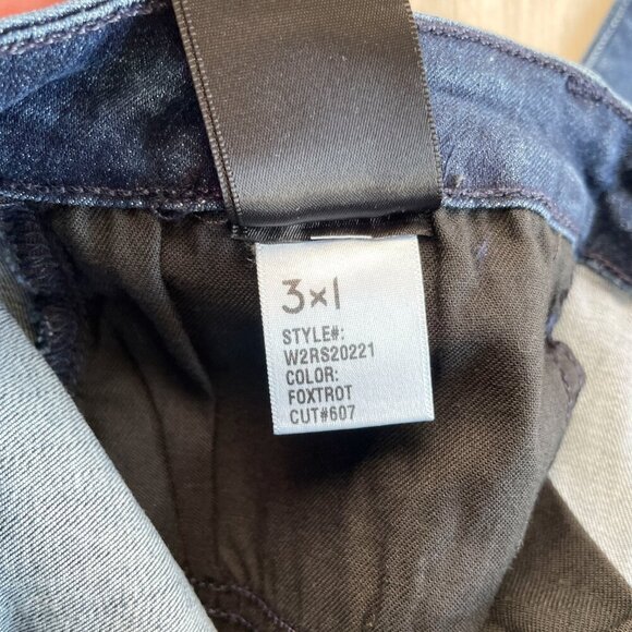 3x1 Distressed Skinny Jeans Foxtrot Size 27 NEW NWT - Picture 5 of 8
